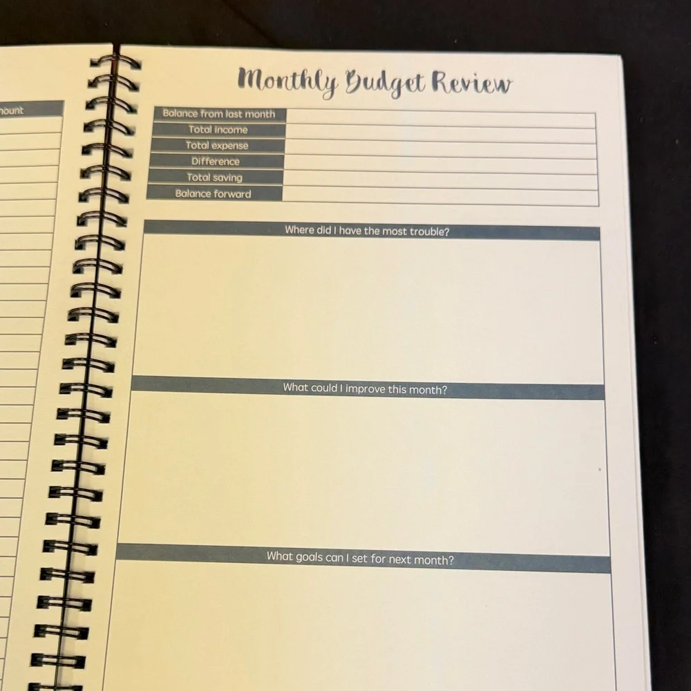 Budget Planner - Colorful Floral Design